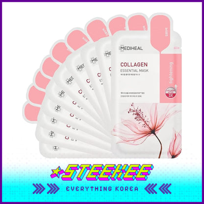 MEDIHEAL Collagen Essential Hydrating Mask Sheet by Steekee Korea 2473