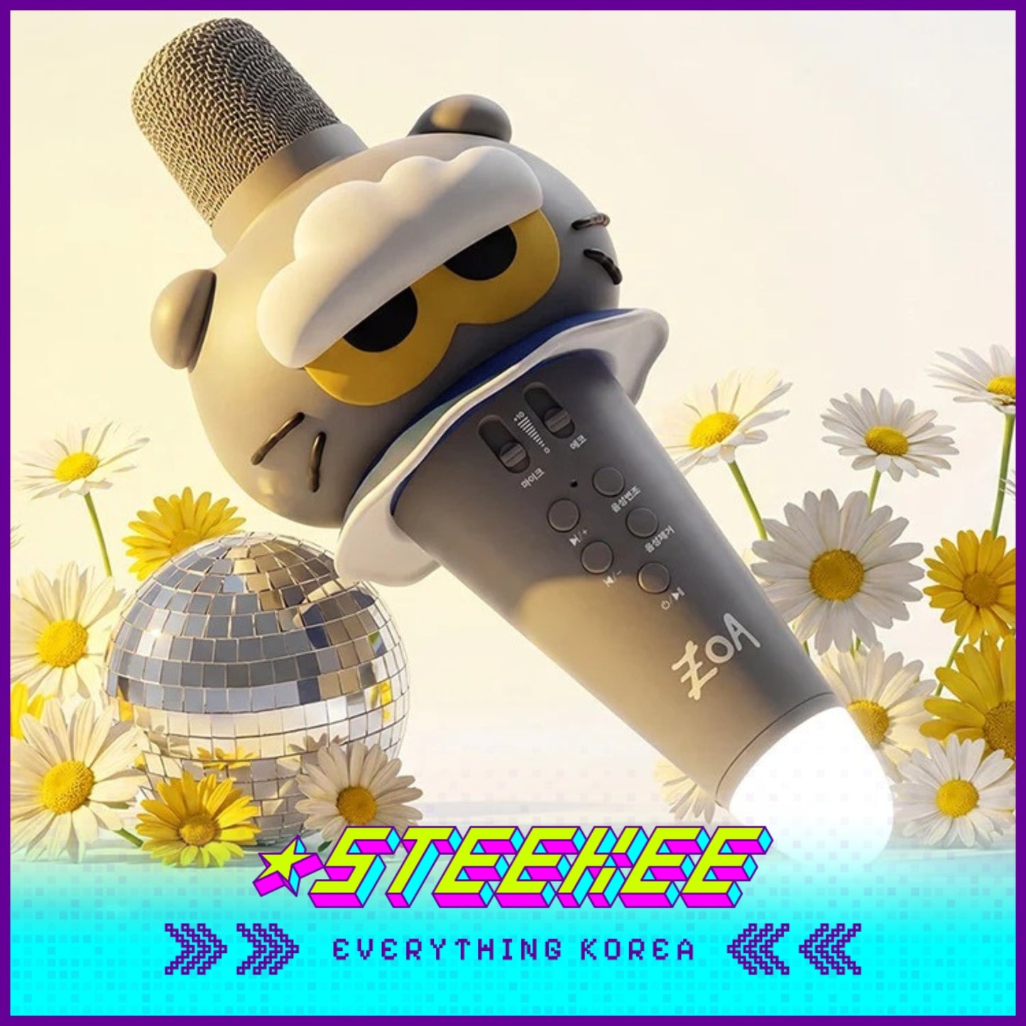 ZO&FRIENDS Bluetooth Microphone by Steekee Korea 5009