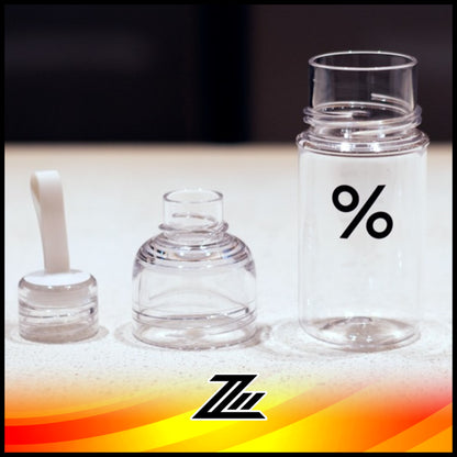 Arabica % 16oz 480ml Clear Tumbler Water Bottle
