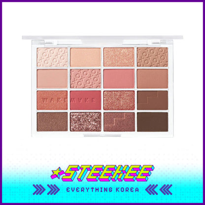 WAKEMAKE X Netflix Squid Game 24 Bloody Game Blurring Soft Blurring Eye Palette by Steekee Korea 2447