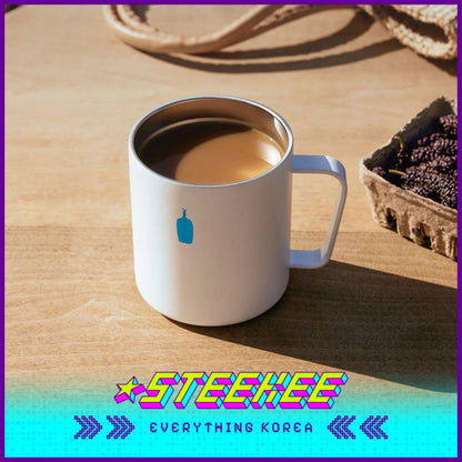 BLUE BOTTLE COFFEE X MiiR Travel Mug Cup White by Steekee Korea 2399