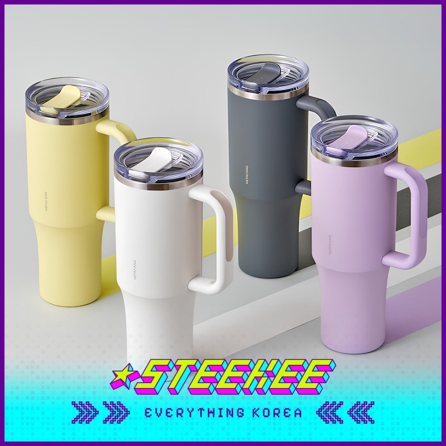 LocknLock Metro King Tumbler 1.2L LHC4391 by Steekee Korea 4521