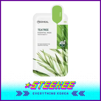 MEDIHEAL Tea Tree Essential Soothing Calming Mask Sheet by Steekee Korea 2474