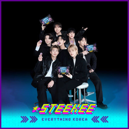 BTS X OREO Vanilla Original Hotteok Flavour 9 Packs by Steekee Korea 5000