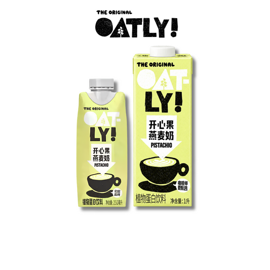 OATLY Pistachio Oat Milk Drink 250ml 1L Plant Based Milk