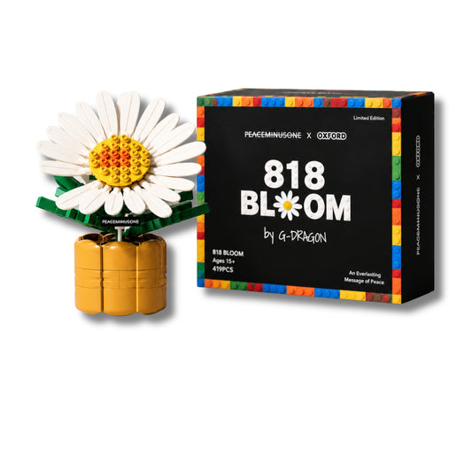 OXFORD X PEACEMINUSONE 818 BLOOM G-Dragon 限量版积木花 闪奇韩国5034