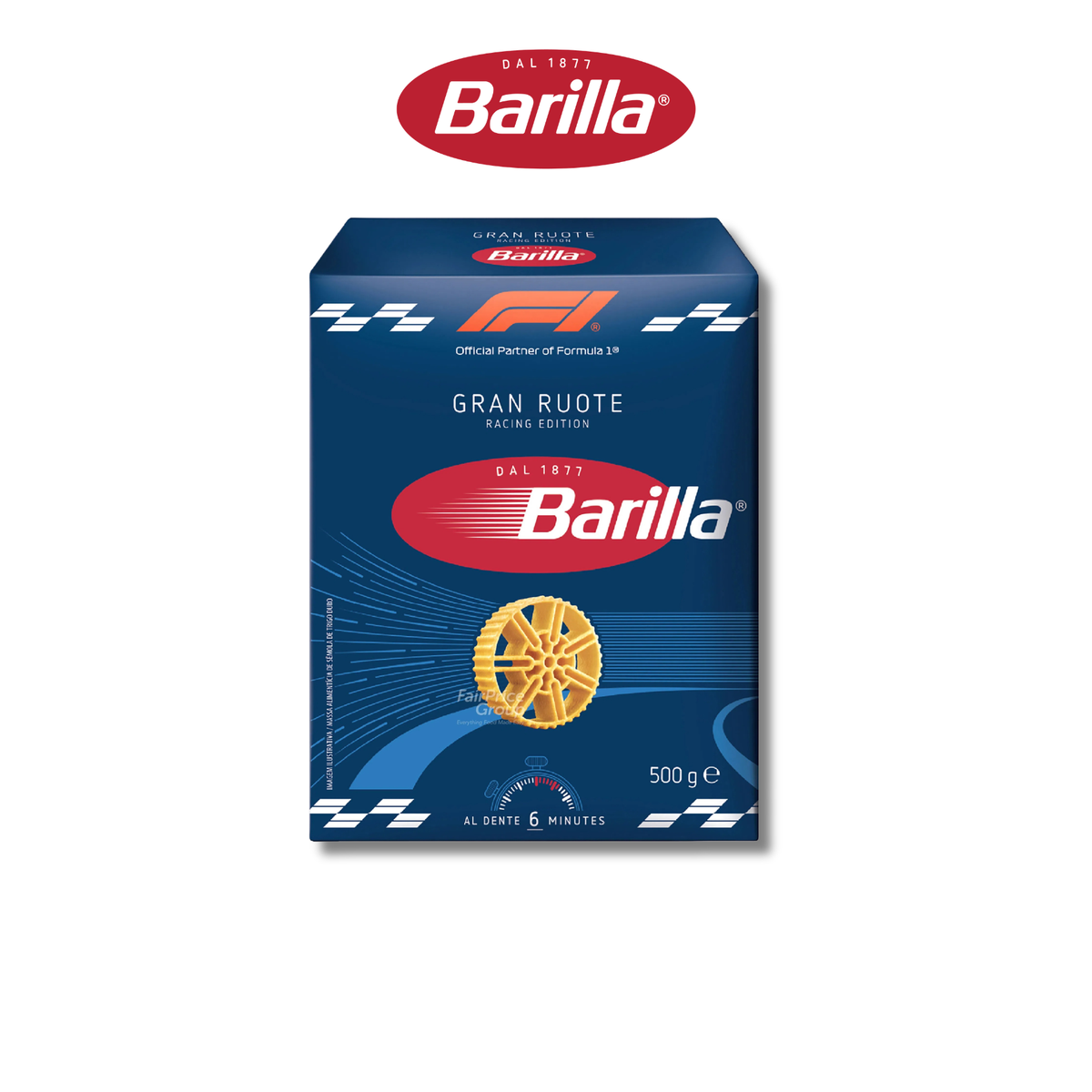 Barilla Gran Ruote Racing Edition F1 Limited Special Edition Italian Wheels Pasta 500g