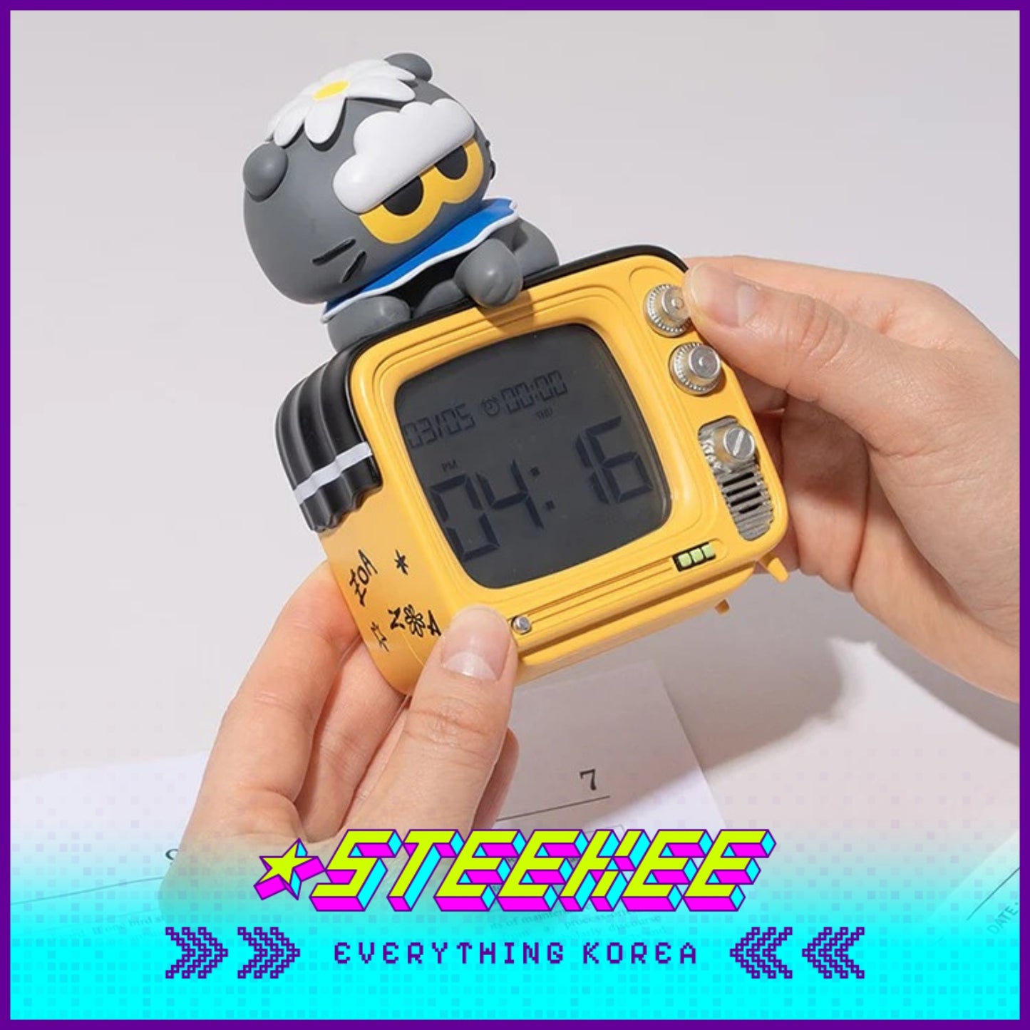 ZO&FRIENDS Digital Clock by Steekee Korea 5015