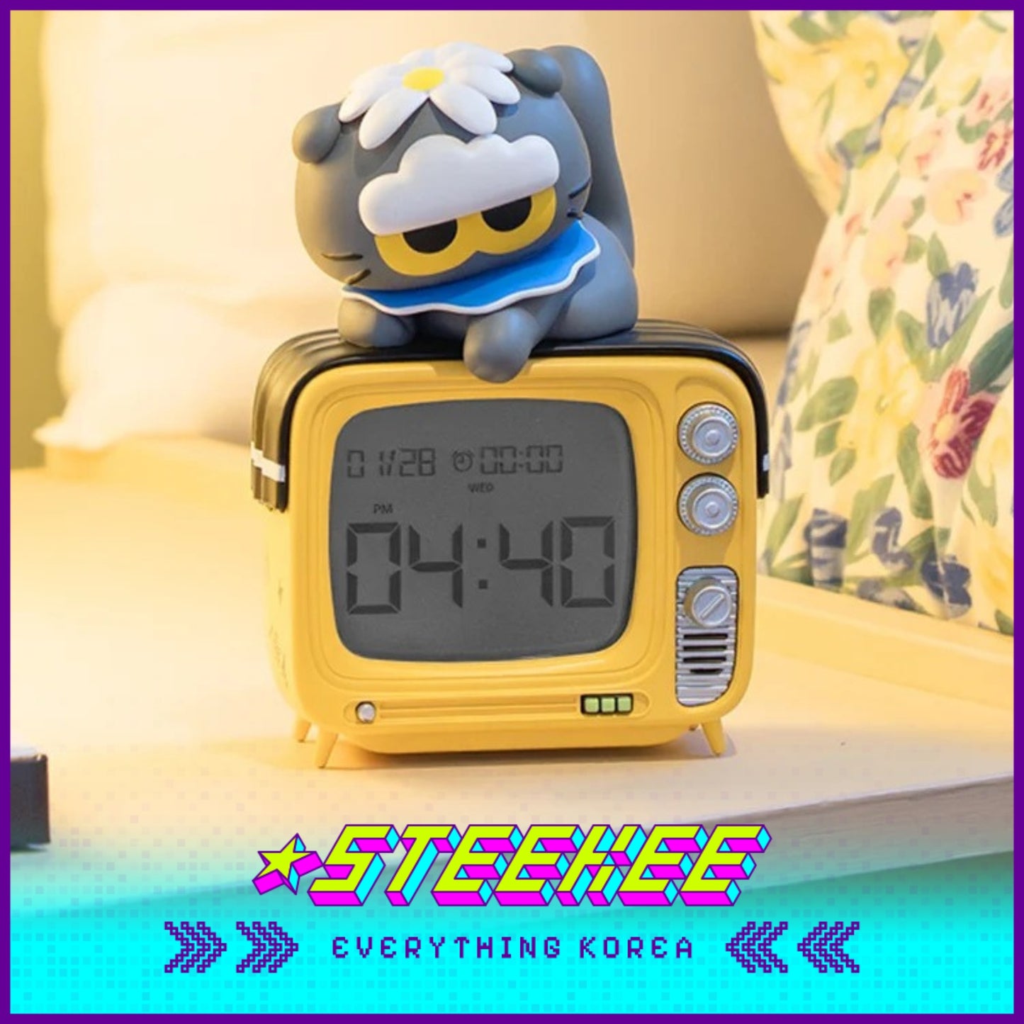 ZO&FRIENDS Digital Clock by Steekee Korea 5015