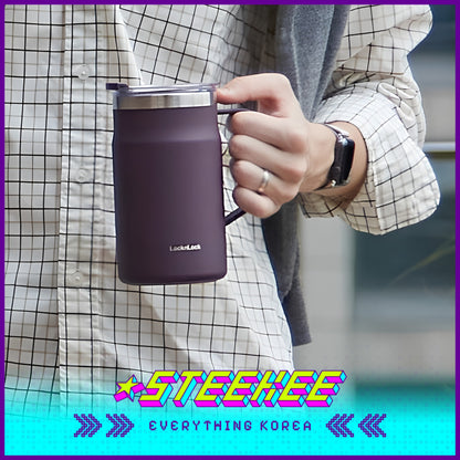 LocknLock Metro Mug Tumbler 475ml LHC4219 by Steekee Korea 4527