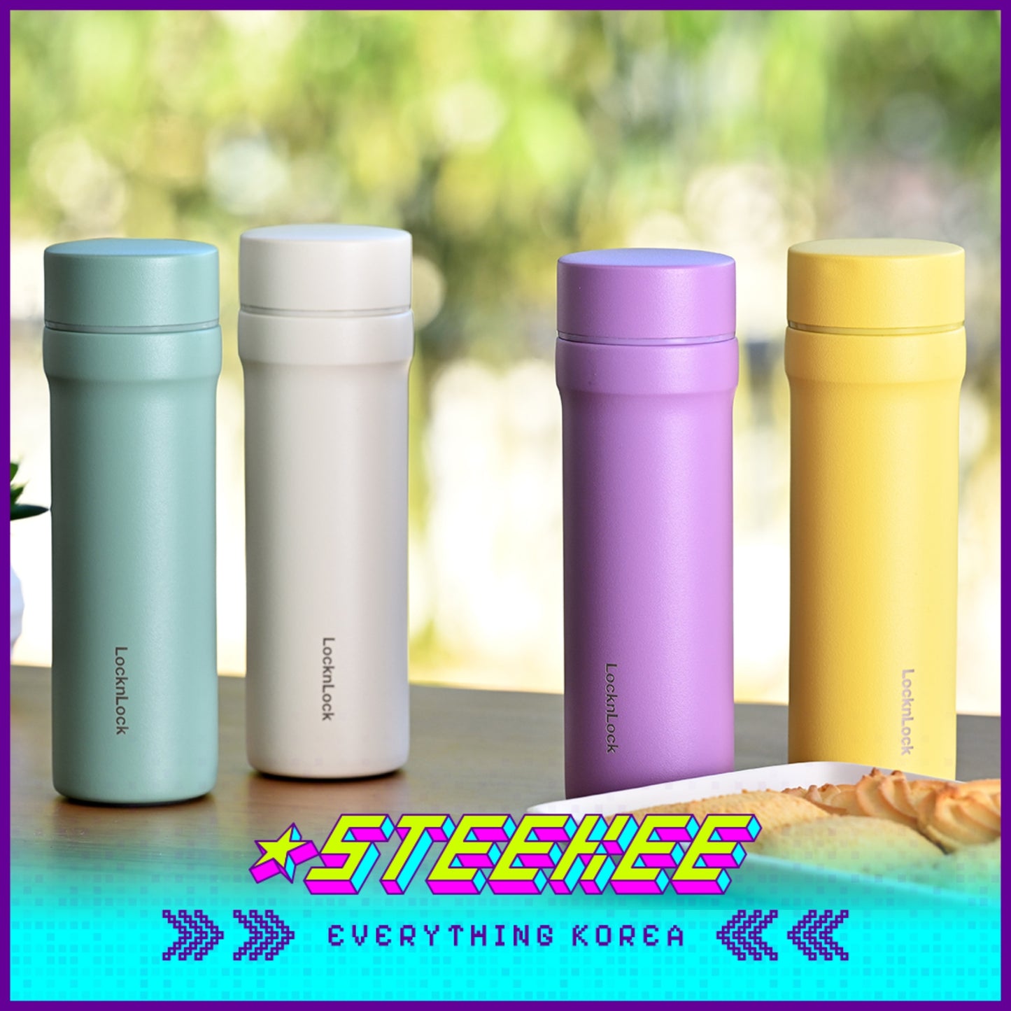 LocknLock Daily Pocket Tumbler 150ml LHC4288 by Steekee Korea 4534