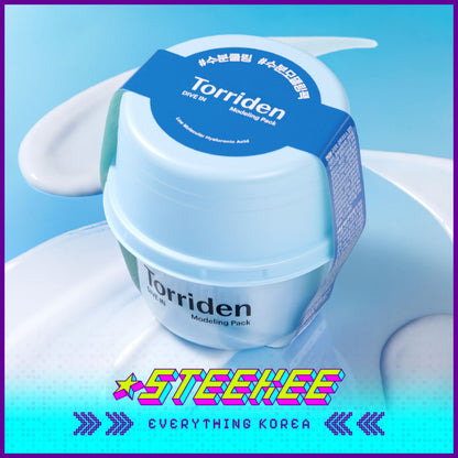 Torriden Dive-In Modeling Hydrating Mask Pack 25g by Steekee Korea 2437