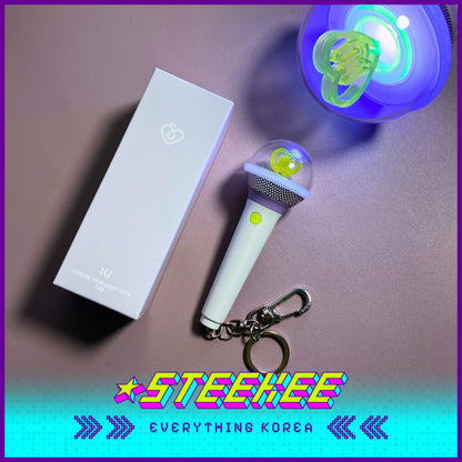 The Winning IU Official MD Mini Light Stick Version 3 Keychain by Steekee Korea 2499