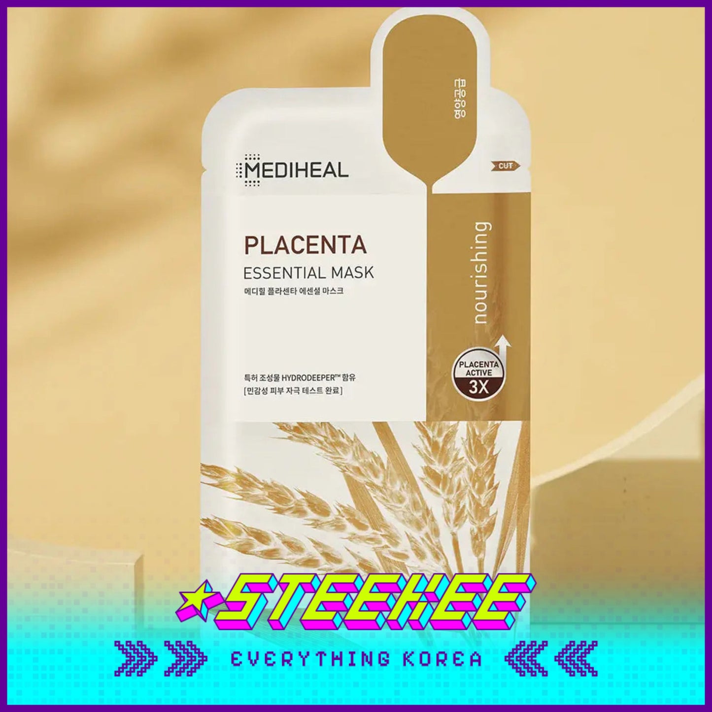 MEDIHEAL Placenta Essential Firming Anti-aging Mask Sheet by Steekee Korea 2475