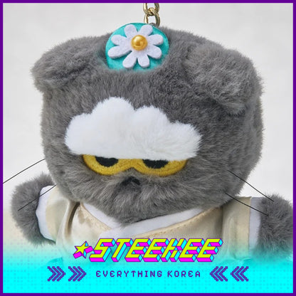 ZO&FRIENDS ZOA Plush Keyring K-Edition Assi by Steekee Korea 5017