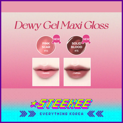 WAKEMAKE X Netflix Squid Game Dewy Gel Maxi Lip Gloss by Steekee Korea 2443