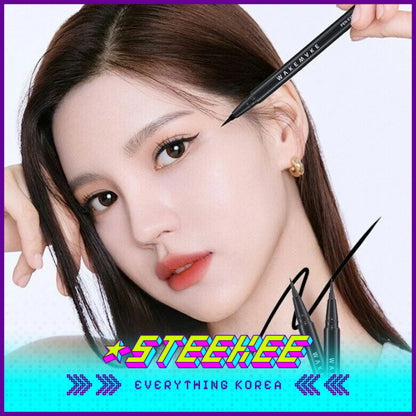 WAKEMAKE X Netflix Squid Game Any Proof Eyeliner Black Set of 2 by Steekee Korea 2444