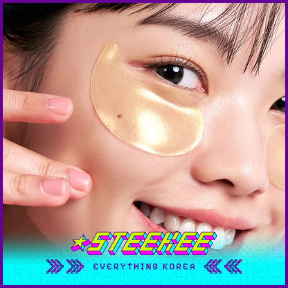 BRING GREEN X Netflix Squid Game Gold Collagen Eye Patches 60 Pieces by Steekee Korea 2453