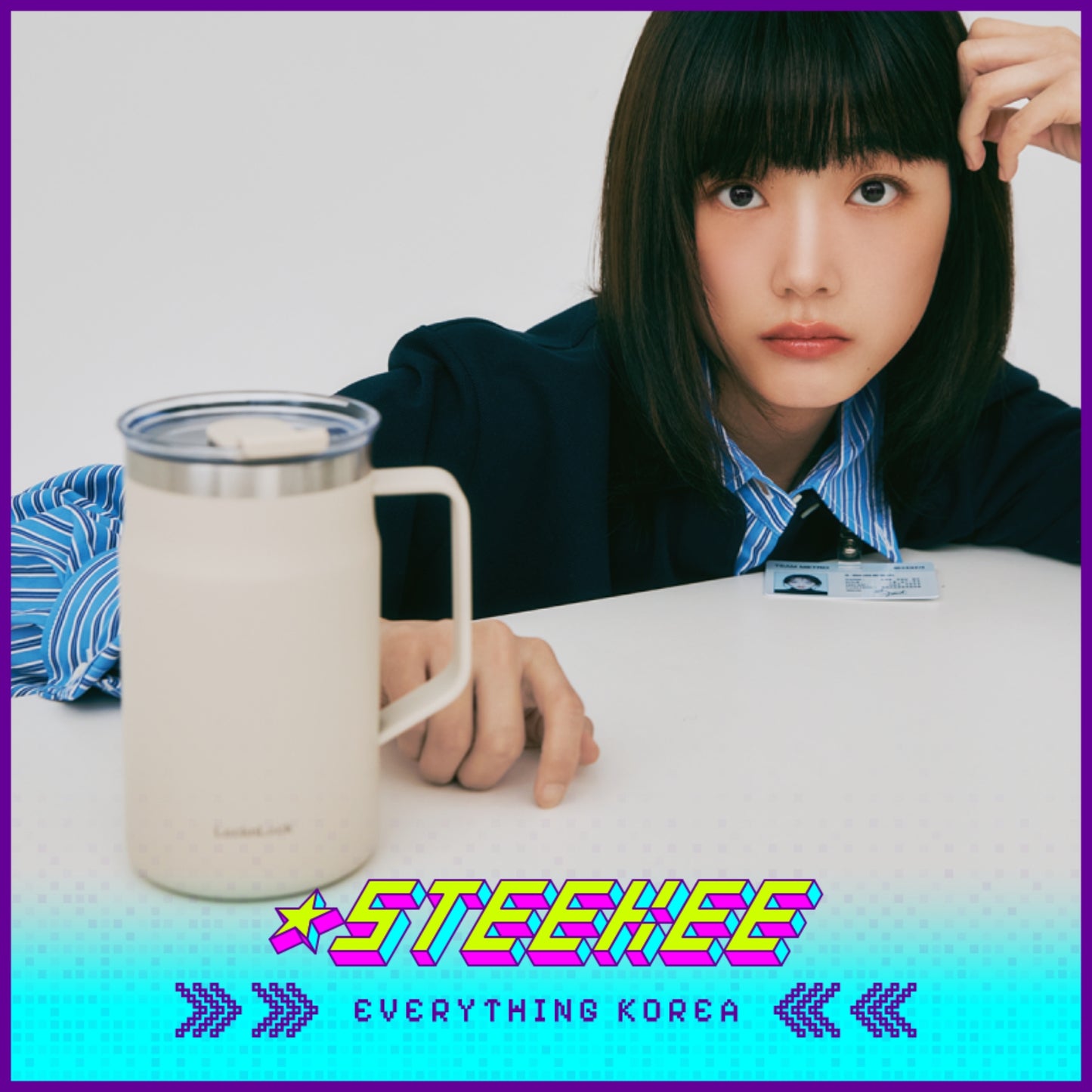 LocknLock Metro Mug Tumbler 600ml LHC4282 by Steekee Korea 4528