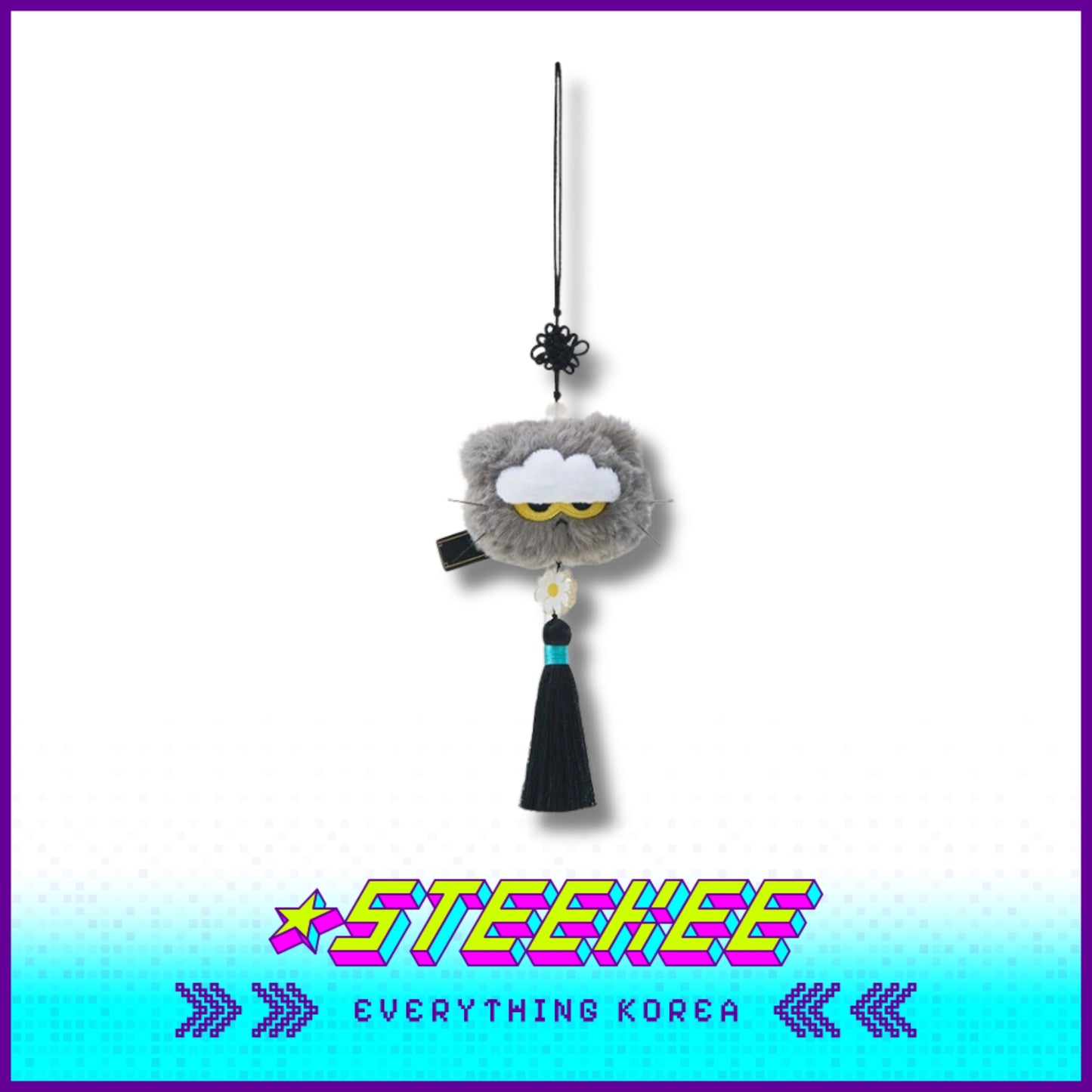 ZO&FRIENDS ZOA Tassel Keyring K-Edition by Steekee Korea 5018