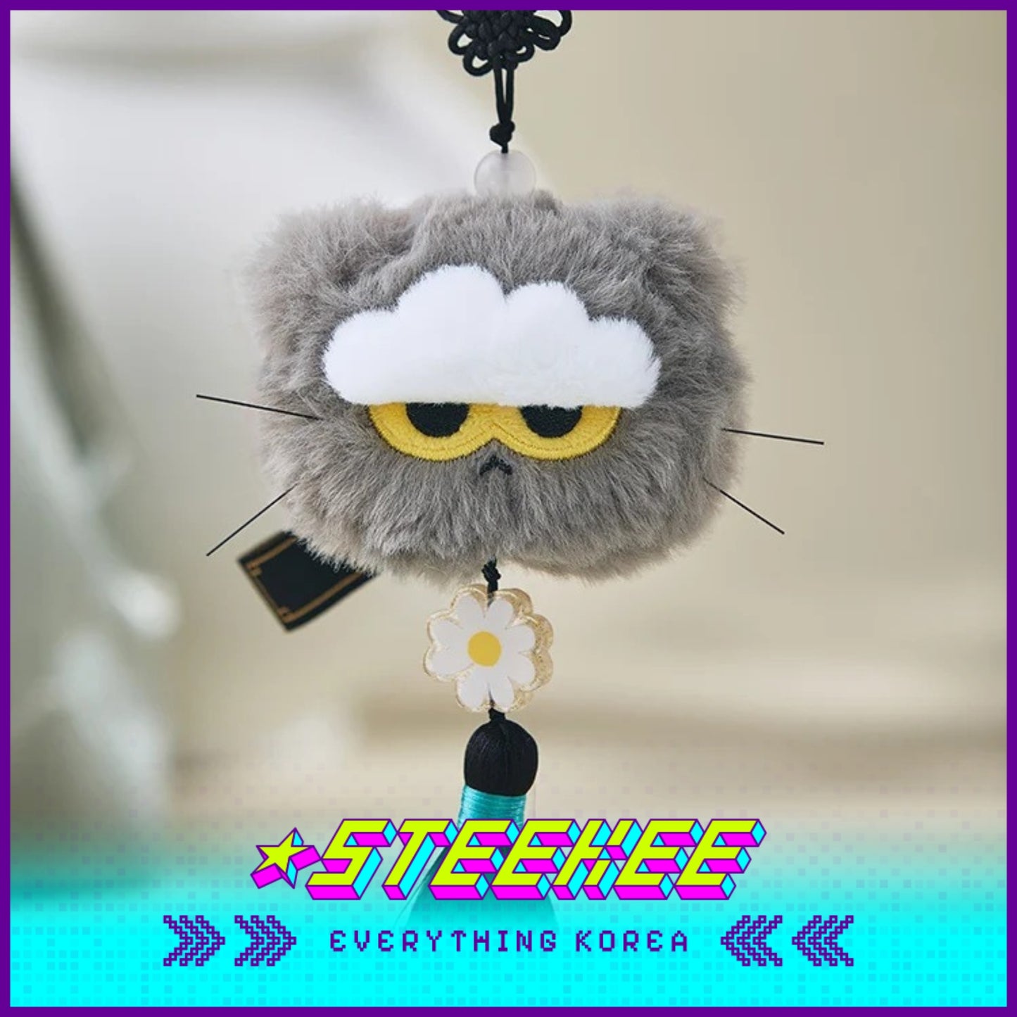 ZO&FRIENDS ZOA Tassel Keyring K-Edition by Steekee Korea 5018