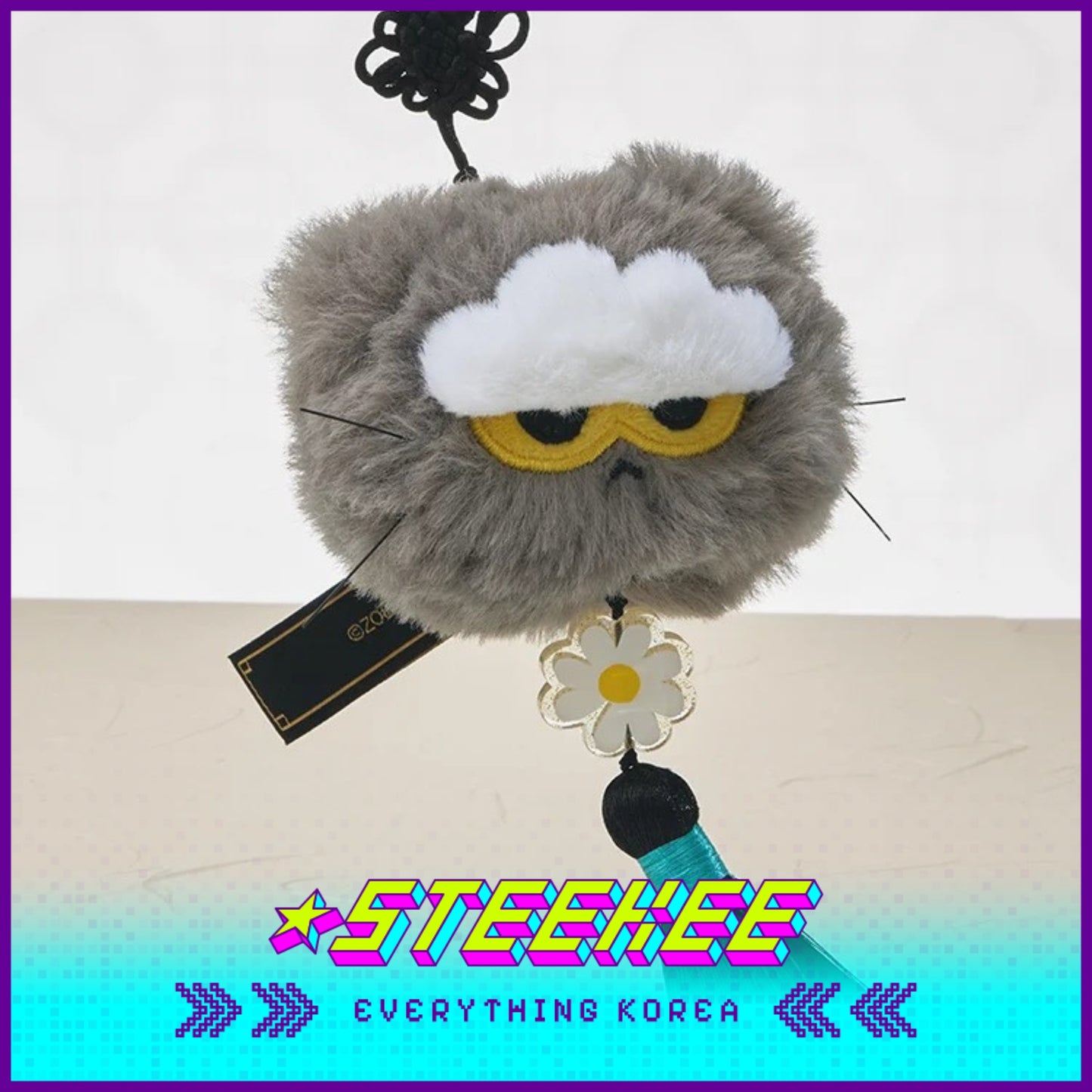 ZO&FRIENDS ZOA Tassel Keyring K-Edition by Steekee Korea 5018
