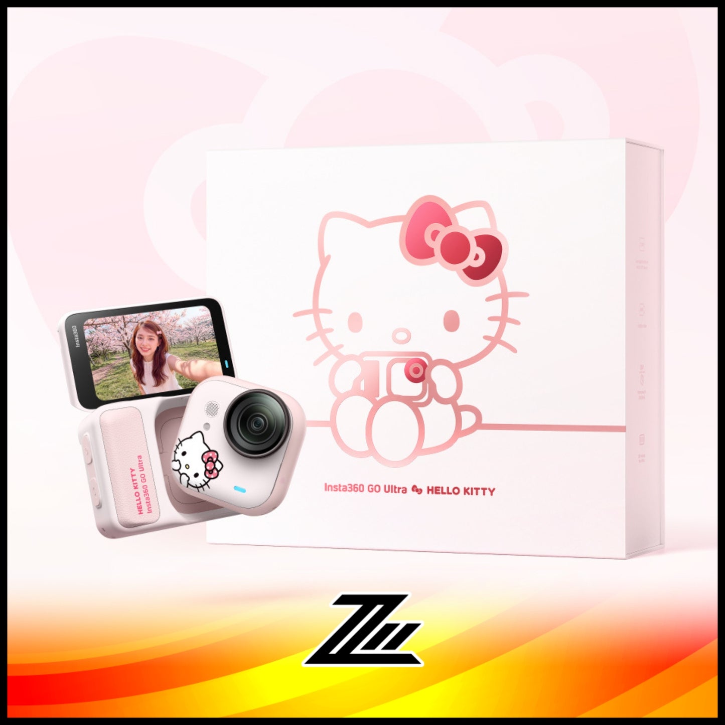 Insta360 GO Ultra Hello Kitty Edition – Pocket-Sized 4K Action Camera