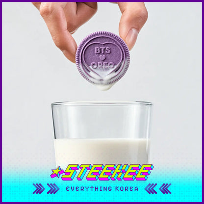 BTS X OREO Vanilla Original Hotteok Flavour 9 Packs by Steekee Korea 5000