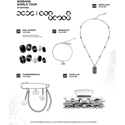 [PRE-ORDER] BIGBANG 2026–2027 WORLD TOUR <xx: cosmos> Official Merch Collection