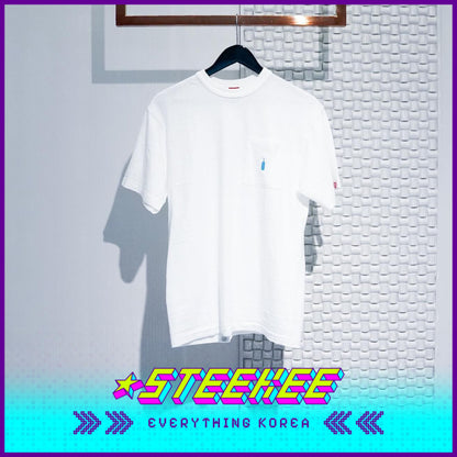 BLUE BOTTLE COFFEE X HUMAN MADE Unisex T-Shirt White by Steekee Korea 2405