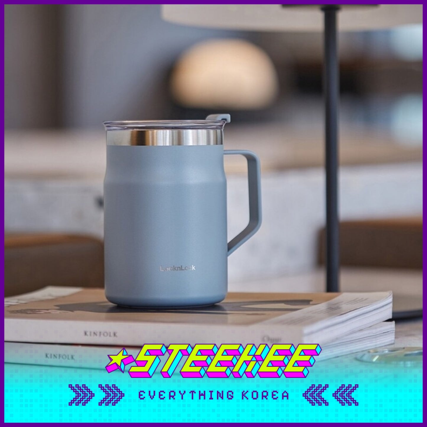 LocknLock Metro Mug Tumbler 355ml LHC4218 by Steekee Korea 4526