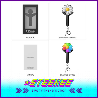 G-DRAGON Übermensch Official Mini Light Keyring by Steekee Korea 5022