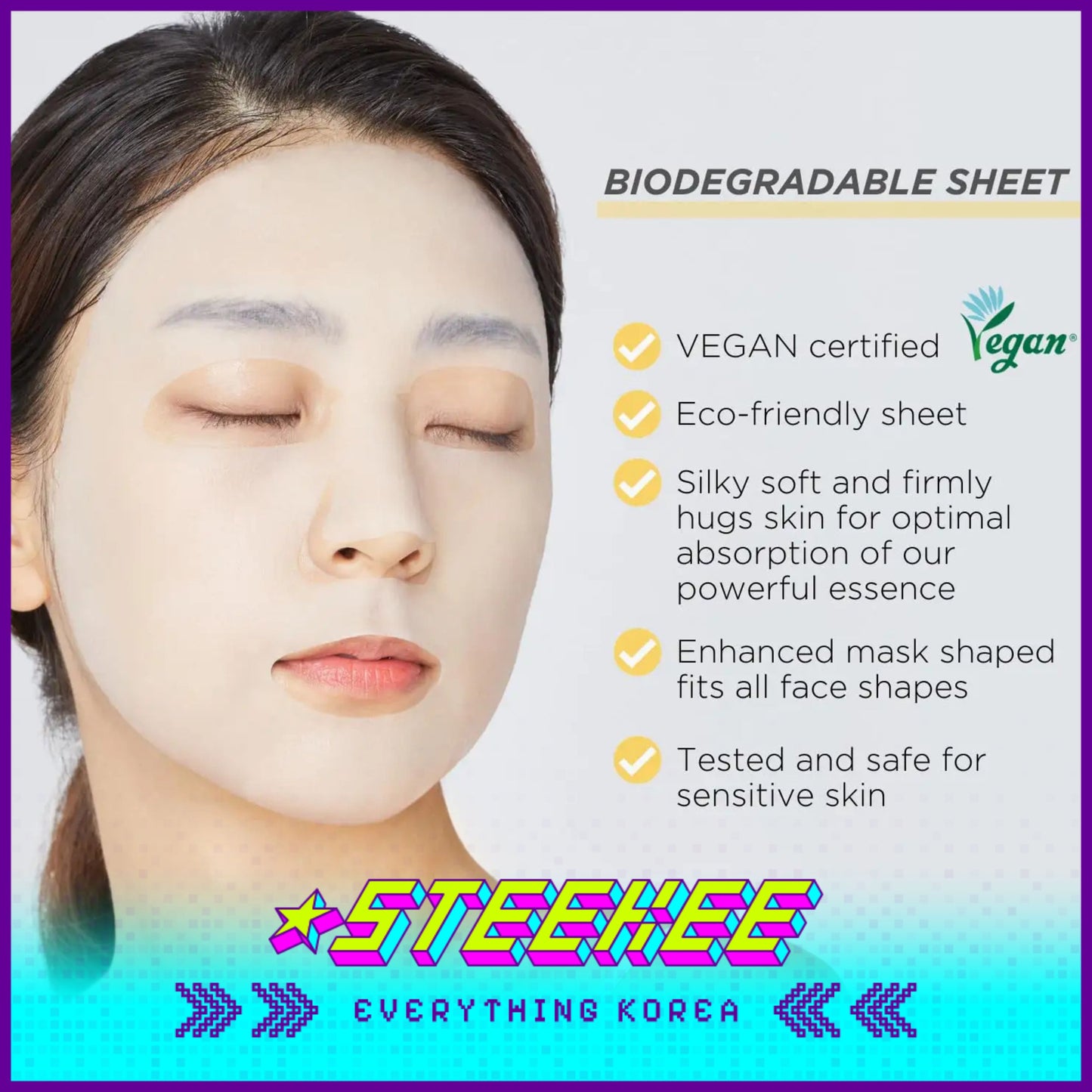 MEDIHEAL Vita Essential Brightening Hydrating Mask Sheet by Steekee Korea 2472