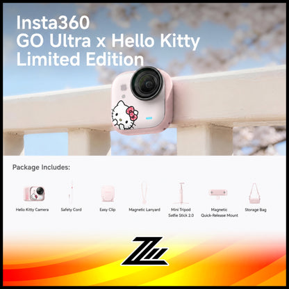 Insta360 GO Ultra Hello Kitty Edition – Pocket-Sized 4K Action Camera