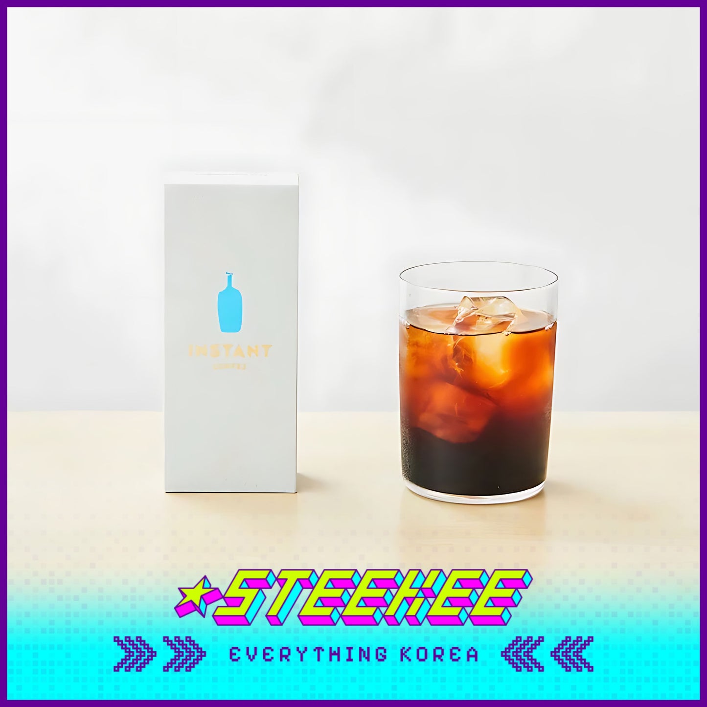 BLUE BOTTLE COFFEE Common Cold Drink Glass Set of 2 350ml by Steekee Korea 2403