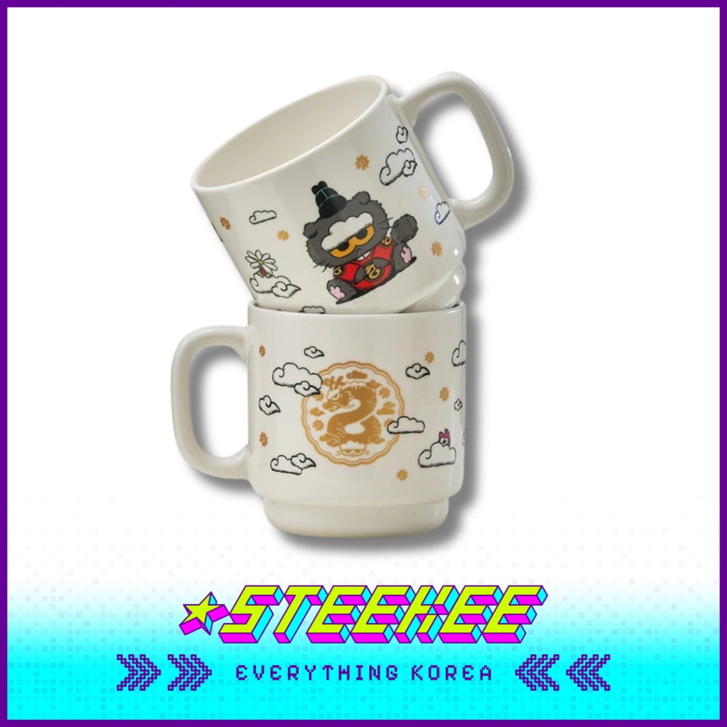 ZO&FRIENDS ZOA Mug K-Edition 13.5 oz by Steekee Korea 5010
