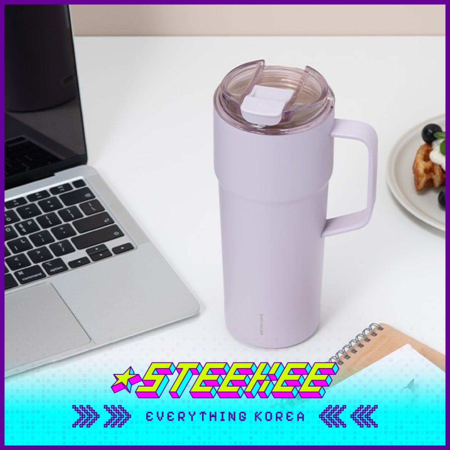 LocknLock Metro Café Ceramic Tumbler 750ml LHC4418 by Steekee Korea 4524