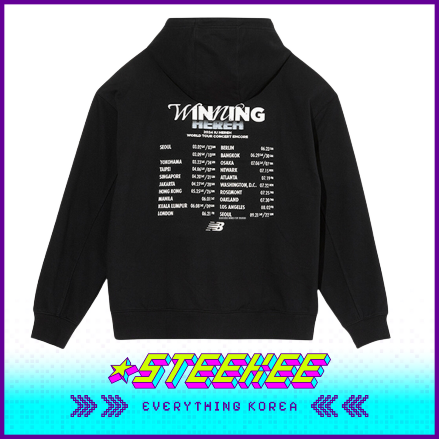 IU New Balance HERER The Winning Collection Concert Merchandise by Steekee Korea 2646