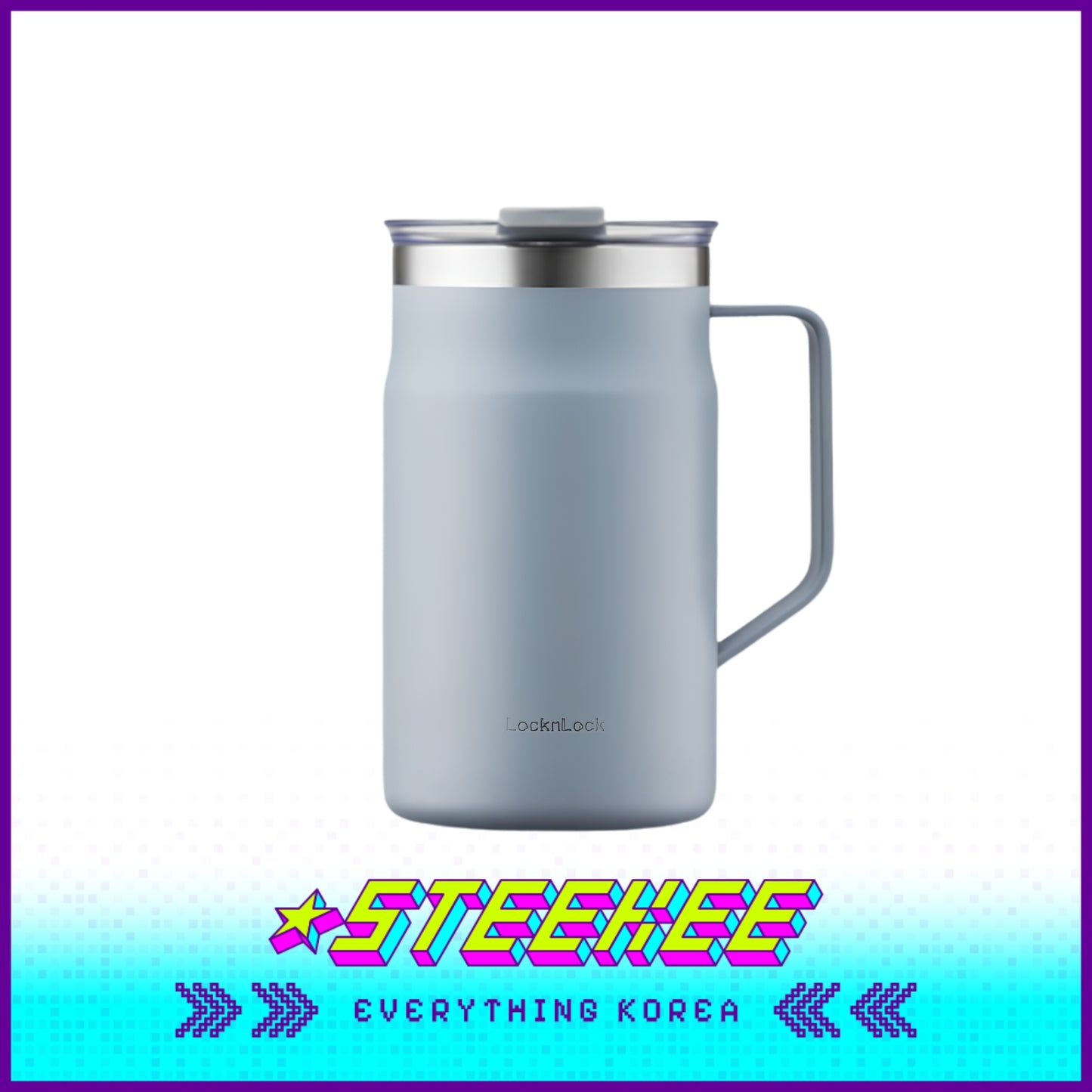 LocknLock Metro Mug Tumbler 600ml LHC4282 by Steekee Korea 4528
