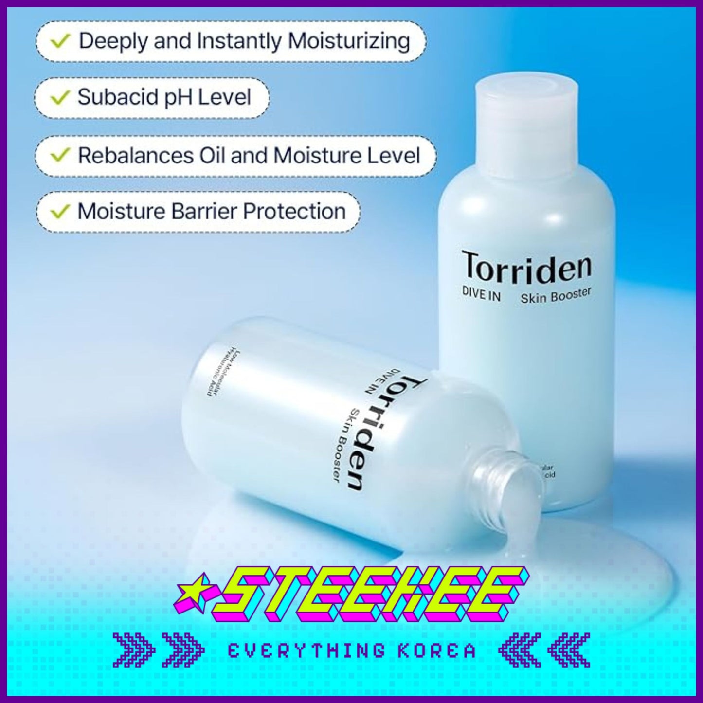 Torriden Dive-In Skin Deep Nourishing Booster 200ml by Steekee Korea 2432