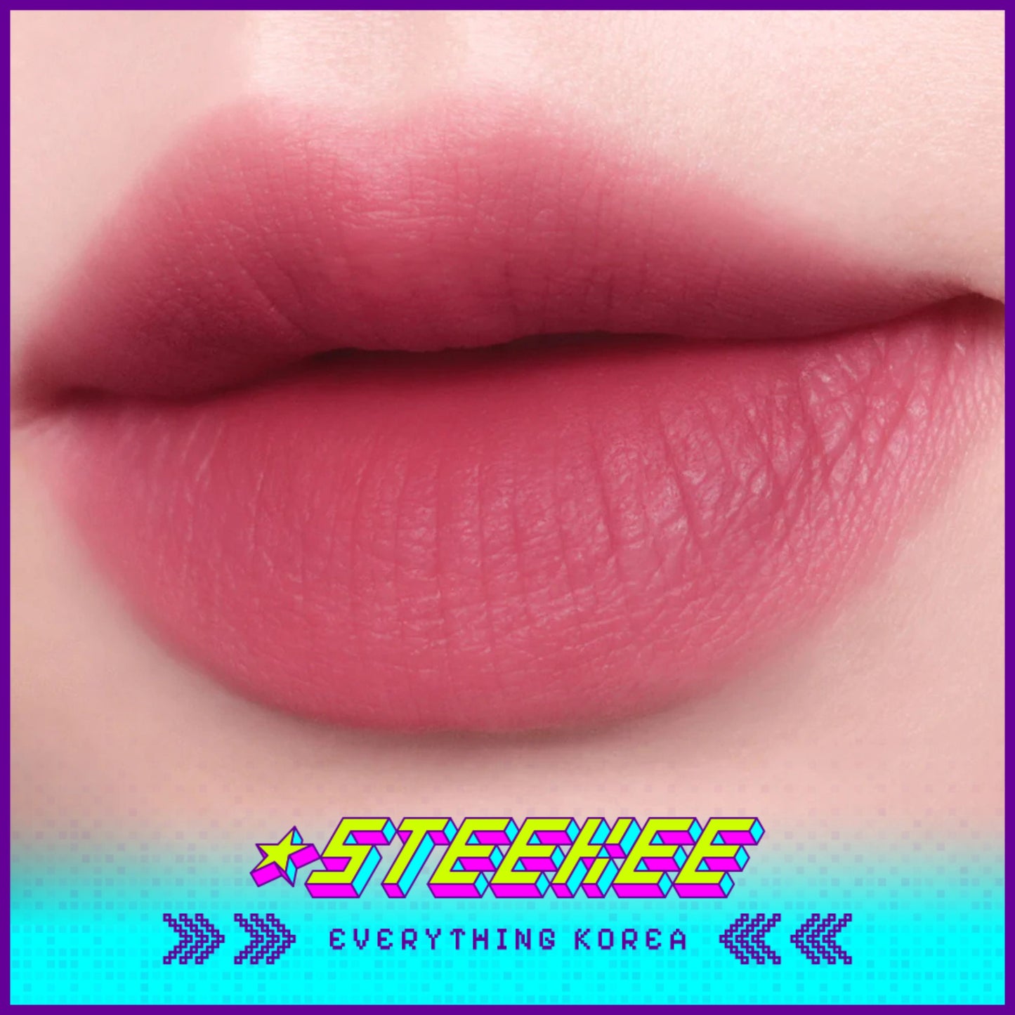 WAKEMAKE X Netflix Squid Game Sheer Blurring Matte Lip Stick with Multi-smudging Brush by Steekee Korea 2446