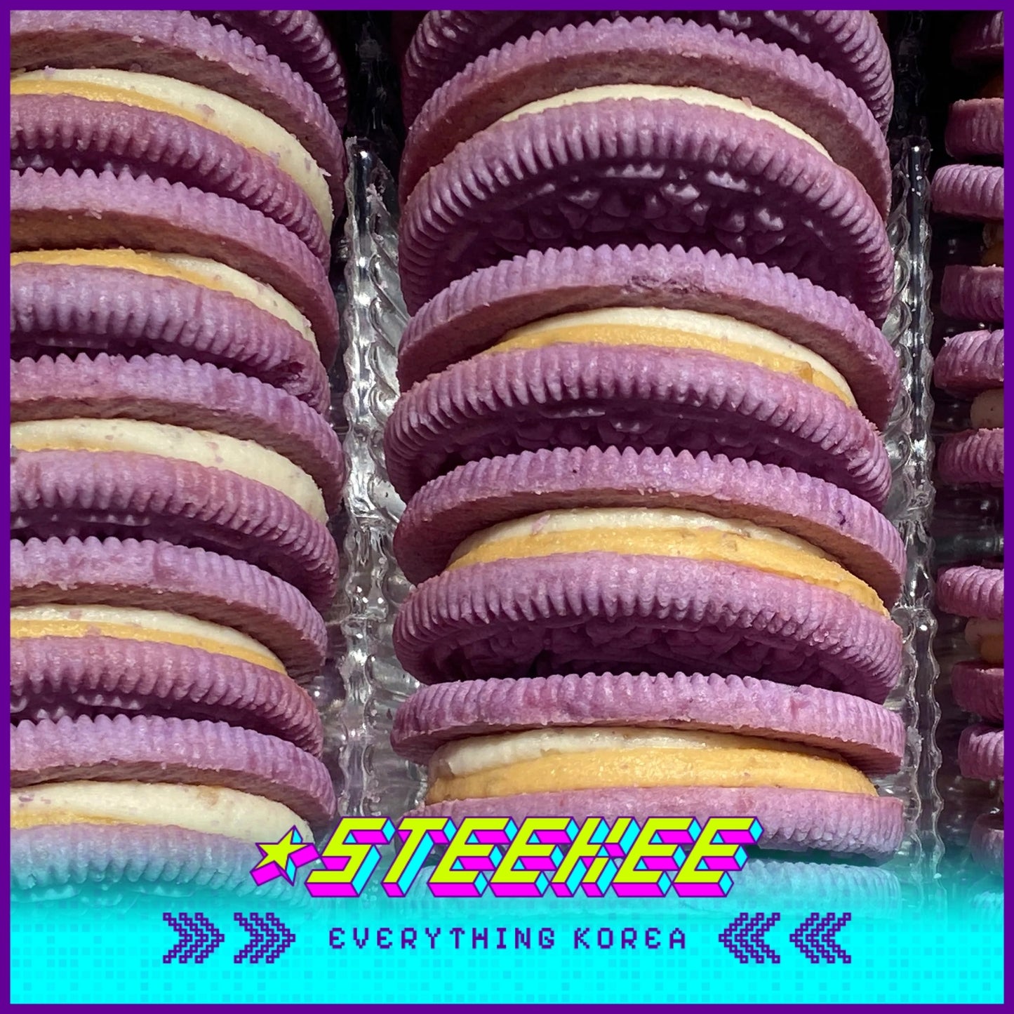 BTS X OREO Vanilla Original Hotteok Flavour 9 Packs by Steekee Korea 5000