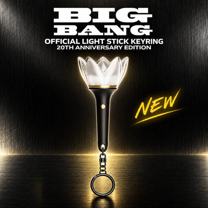 Bigbang Official Light Stick Mini Keyring 20th Anniversary Edition Merchandise