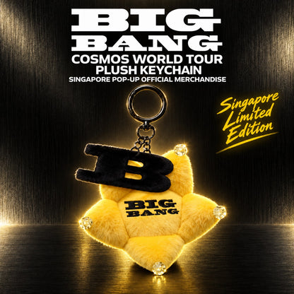Bigbang Cosmos World Tour Plush Keychain Singapore Pop-Up Official Merchandise