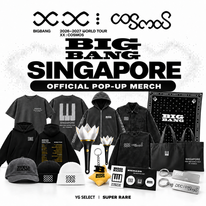 [PRE-ORDER] BIGBANG 2026–2027 WORLD TOUR <XX : COSMOS> Singapore Pop-Up Official Merchandise