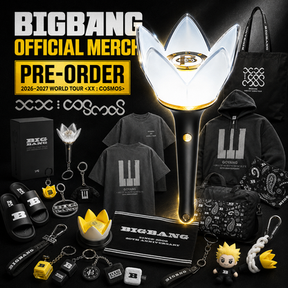 [PRE-ORDER] BIGBANG 2026–2027 WORLD TOUR <xx: cosmos> Official Merch Collection