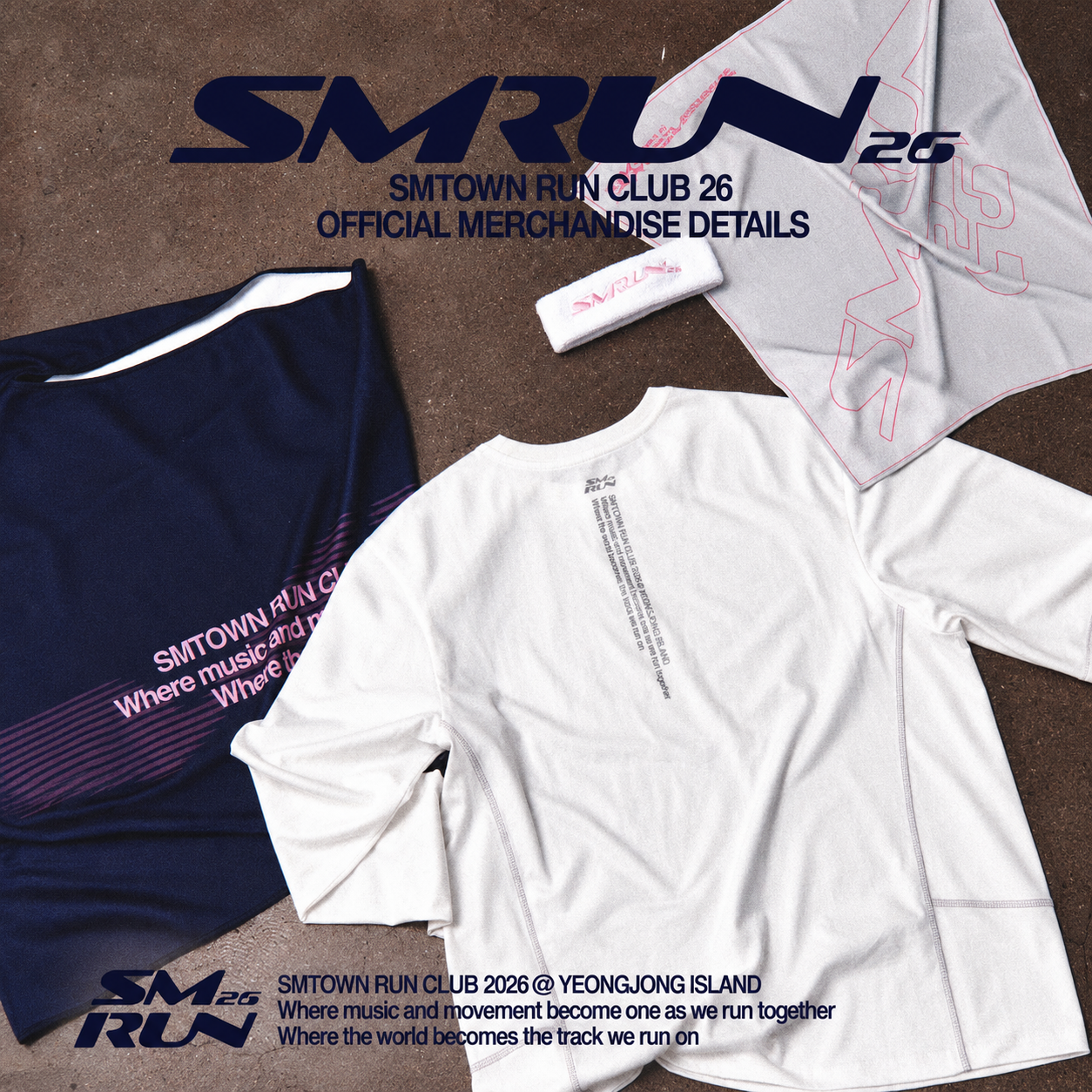SMTOWN RUN CLUB 26 Official Merchandise