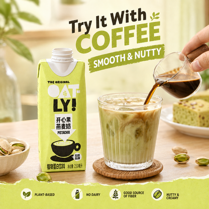 OATLY Pistachio Oat Milk Drink 250ml