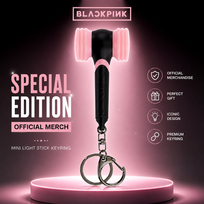 BLACKPINK DEADLINE Light Stick Keyring Special Edition by Steekee Korea 5028
