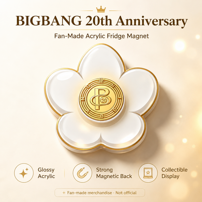 BIGBANG 20th Anniversary Acrylic Fridge Magnet Fan-Made Merchandise by Steekee Korea 5029